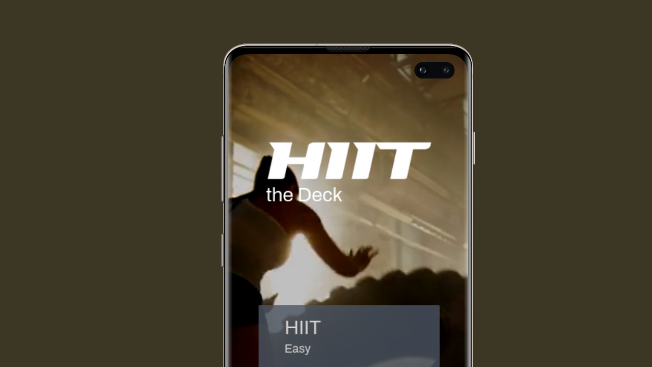 Project HIIT the Deck screenshot
